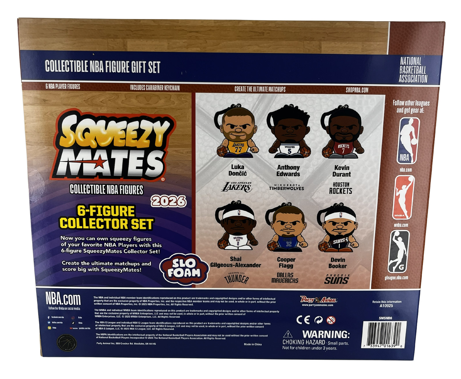 NBA SqueezyMates 6-Figure Set Series 6 - 2026 Version