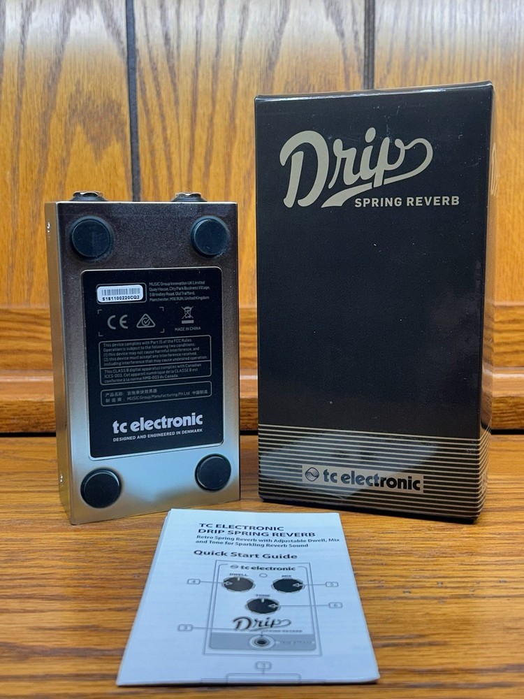TC ELECTRONIC DRIP Effects Pedal