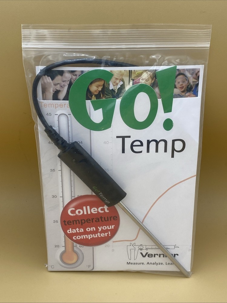 Vernier Go! Temp USB Temperature Probe Educational School Classroom Lab NEW