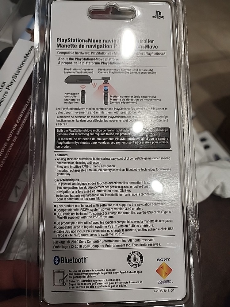 PlayStation 3 Sony Move 98059 Motion Controller