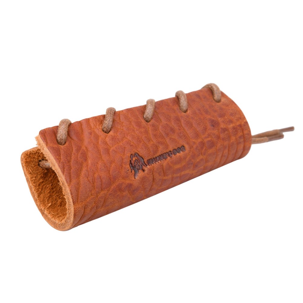 Durable Cowhide Leather Axe Handle Guard Collar Double Bit Axe Protector Cover