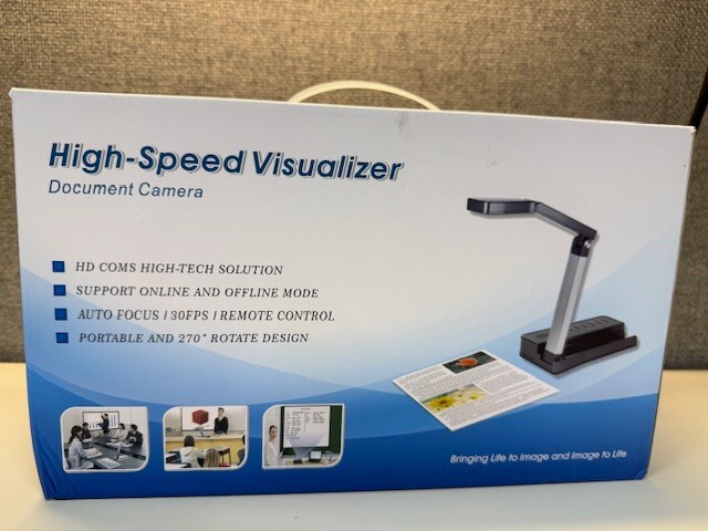 HIGH-SPEED VISUALIZER DOCUMENT CAMERA #ELOAM VE802AF 5.0MP ULA2-29