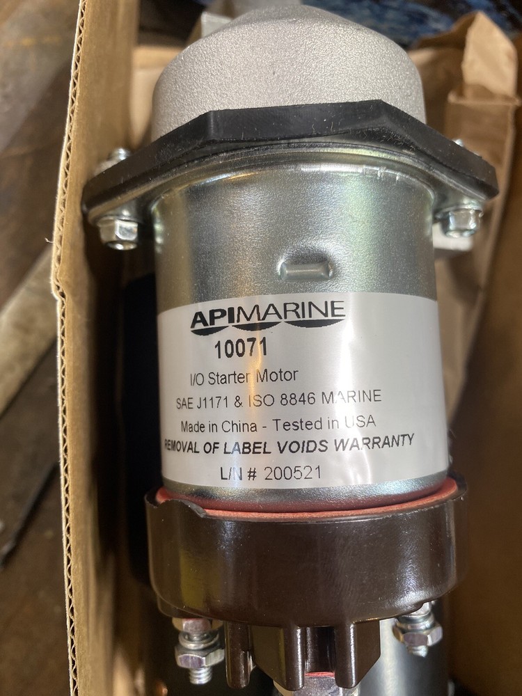 Brand New API Sterndrive Starter Motor