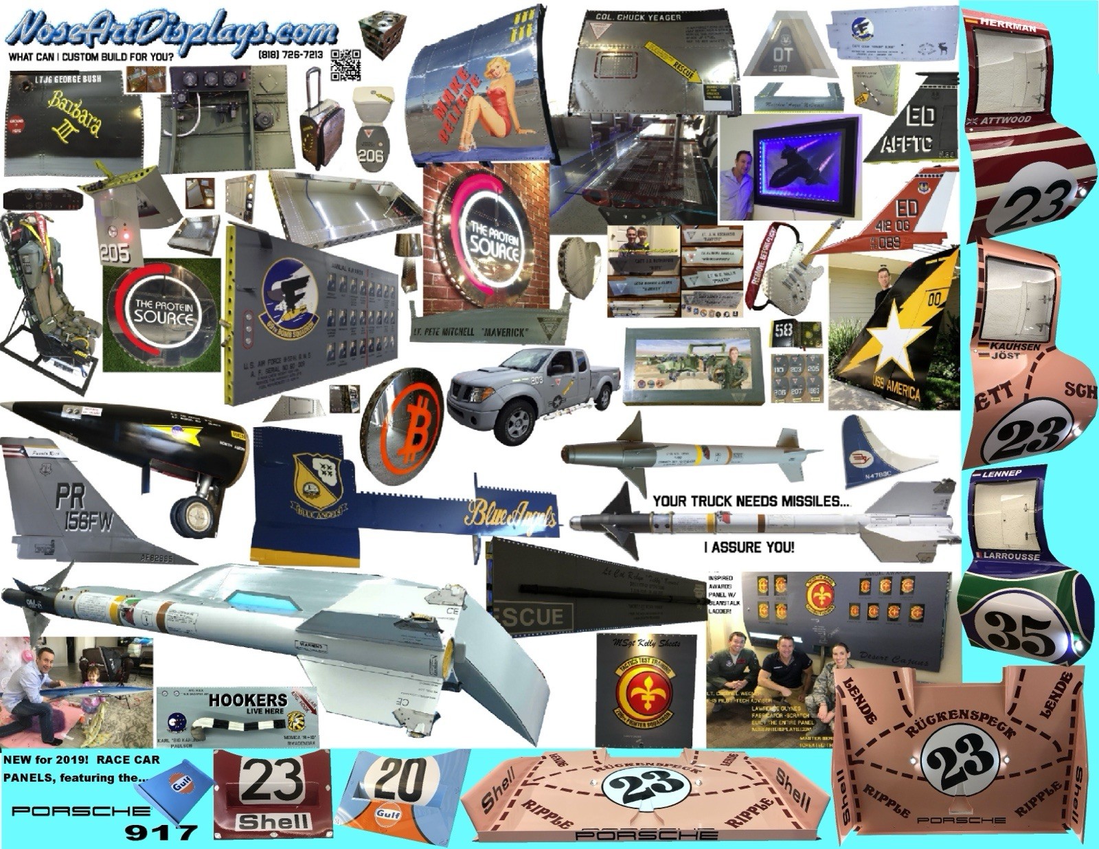 McDonnell Douglas F4 Phantom Center Aileron Panel Fighter Jet USAF F-4 Marine