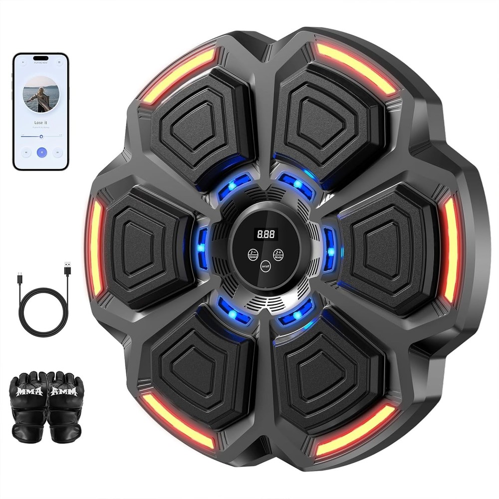 Music Boxing Machine - Black