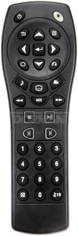 Dorman DVD Player Remote Control , PN# 57001