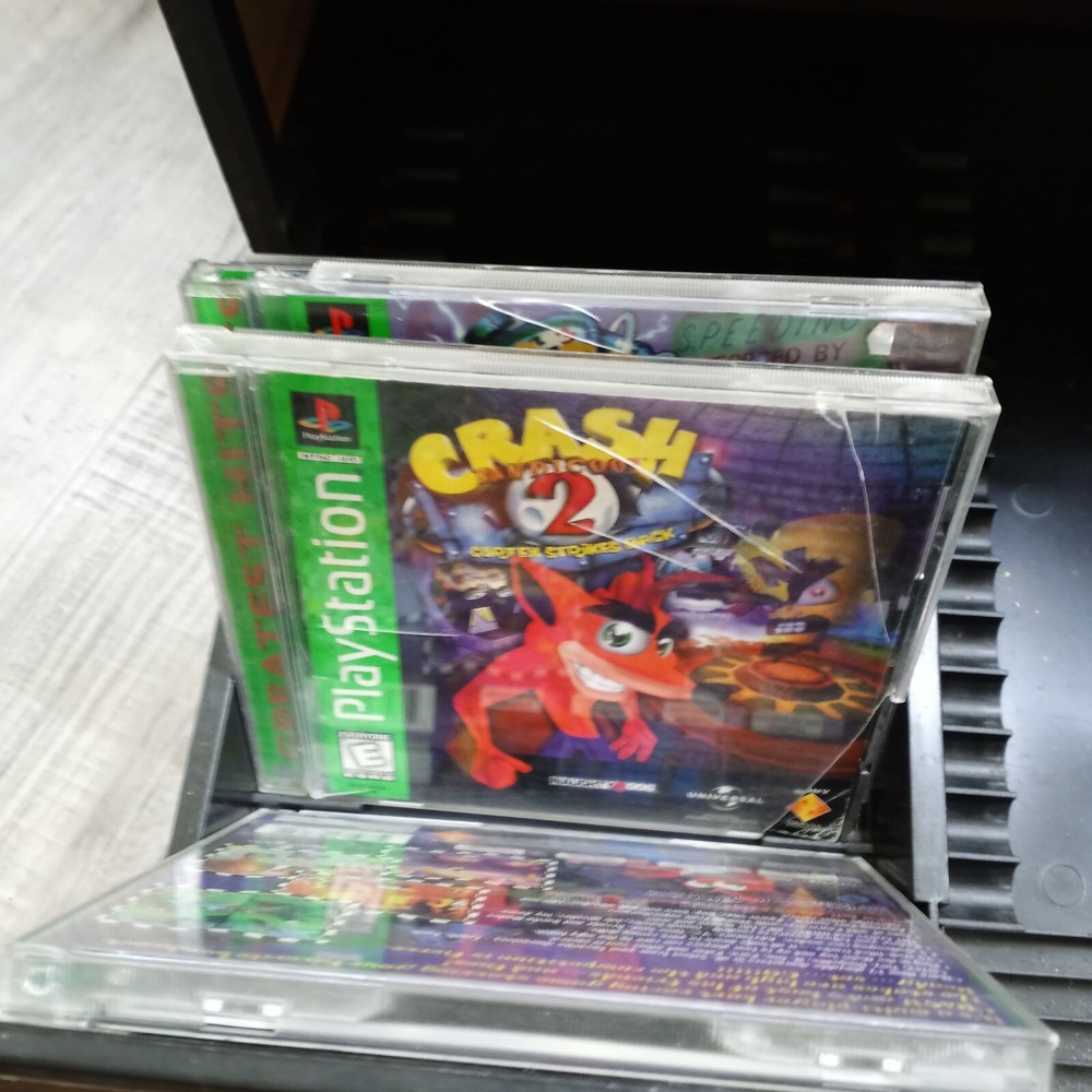 Video Matic (1997) CD / PS1 Storage Unit W/Insert Tray
