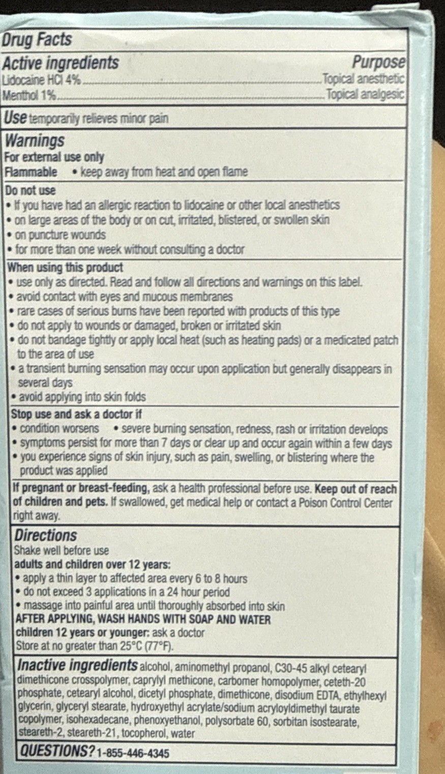Nervive Nerve Care, Pain Relieving Roll On Liquid, Max Strength No-Mess Topical.