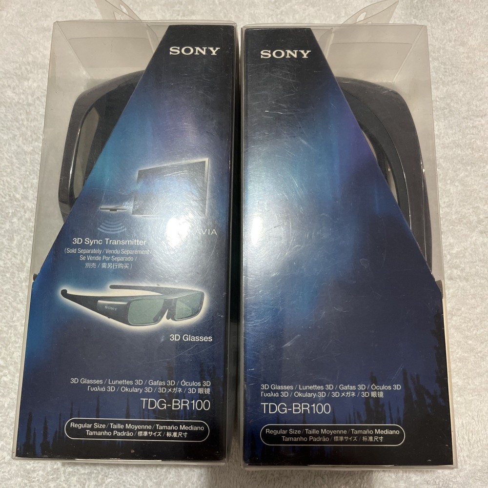 Sony 3d glasses x2