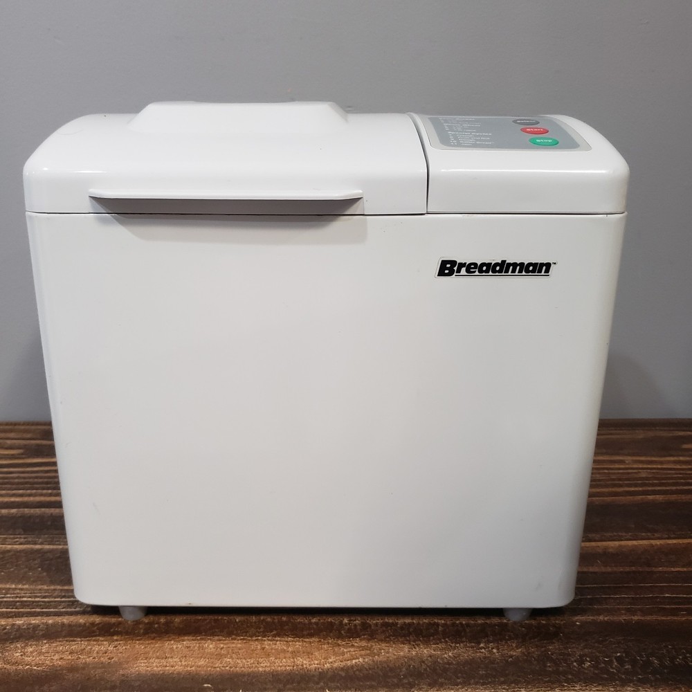 Breadman TR-550 White Automatic Bread Maker Oven Tested
