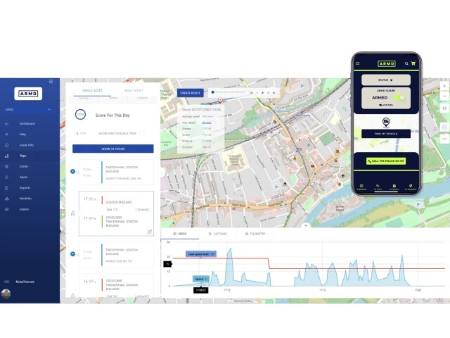 Armd Guard AMDAKAG01 Smart Van Alarm and Tracker