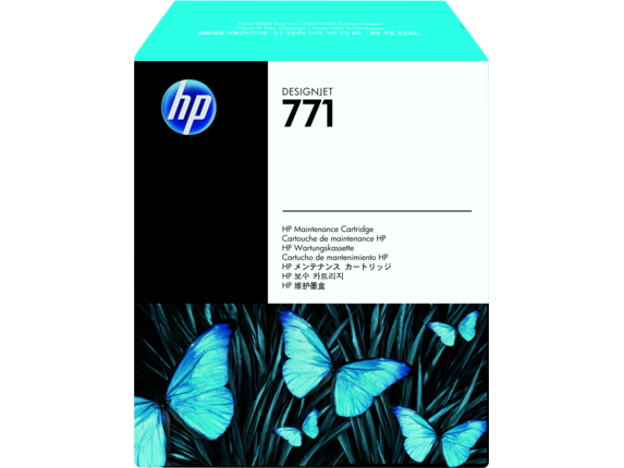 HP 771 DesignJet Maintenance Cartridge, CH644A