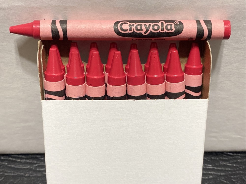(16) Crayola Crayons (pink sherbert) BULK