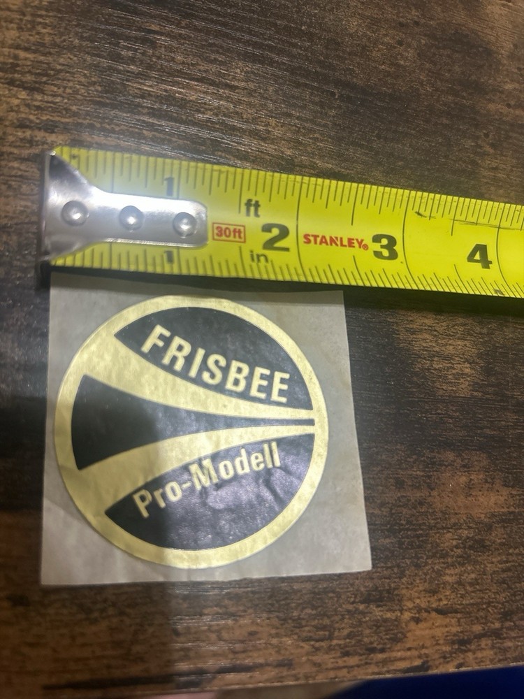 Frisbee Pro-Model Sticker