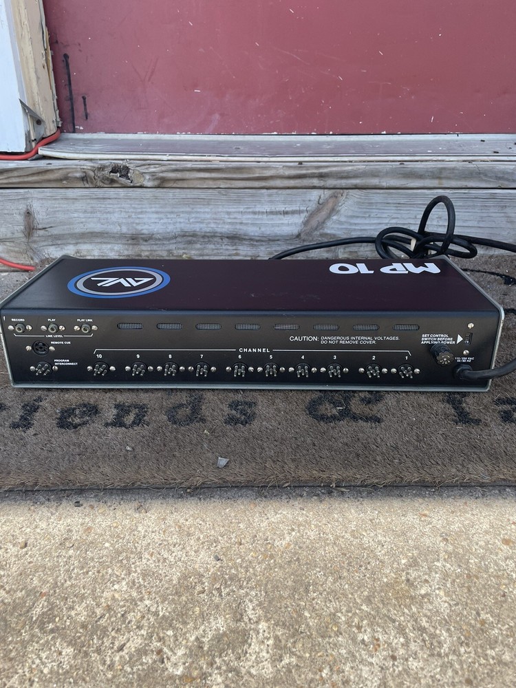 AVL Audio Visual Labs MP 10 Computerized Digital Programmer “ Very Nice Working”