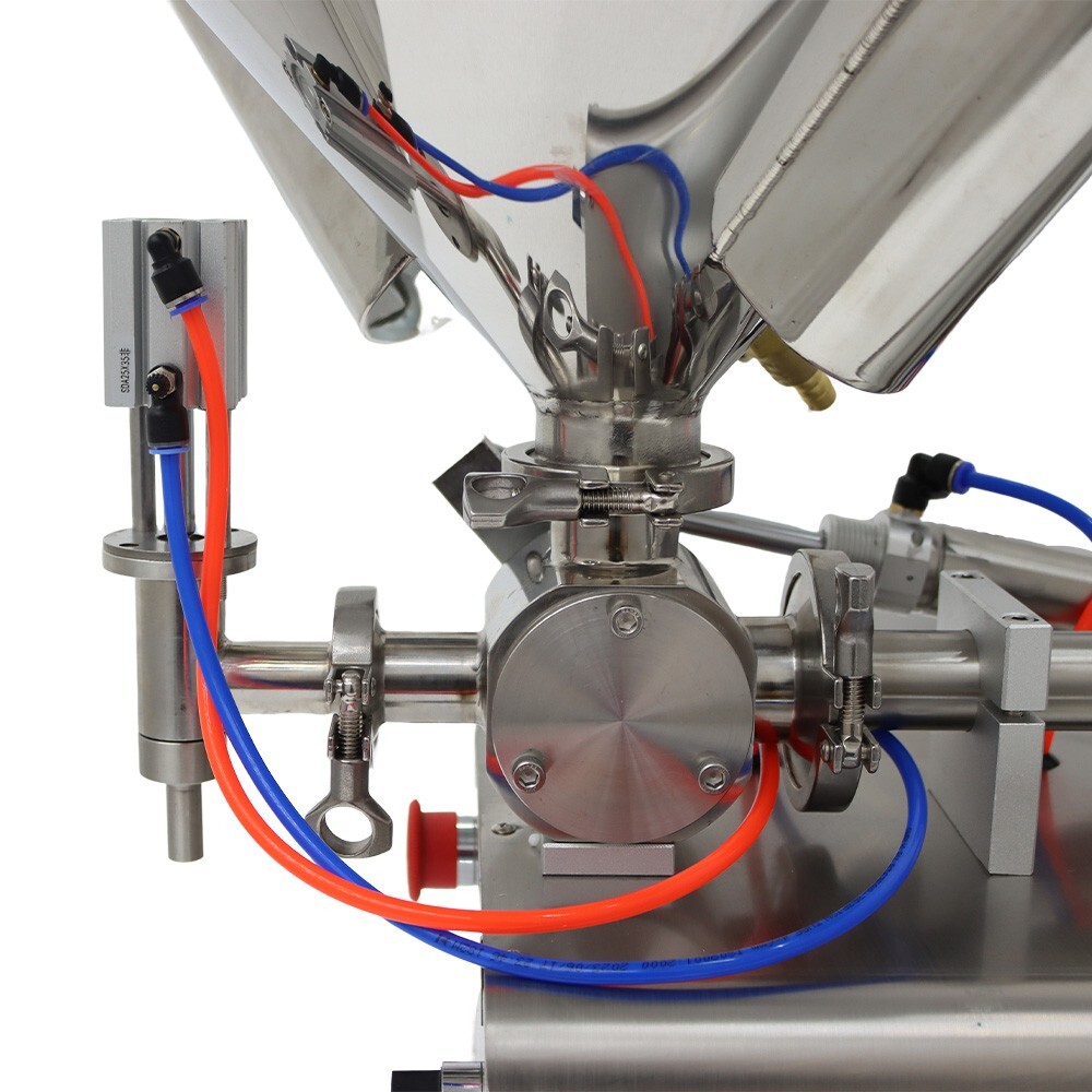 TECHTONGDA® Paste Liquid Filling Machine 10-100ml Mixing&Heating Function One
