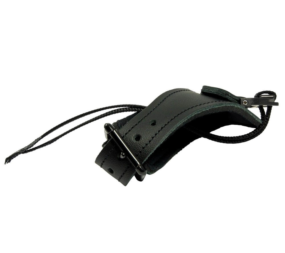 T.R.U. Ball Web Leather Buckle Replacement Strap TWSB-BK-L