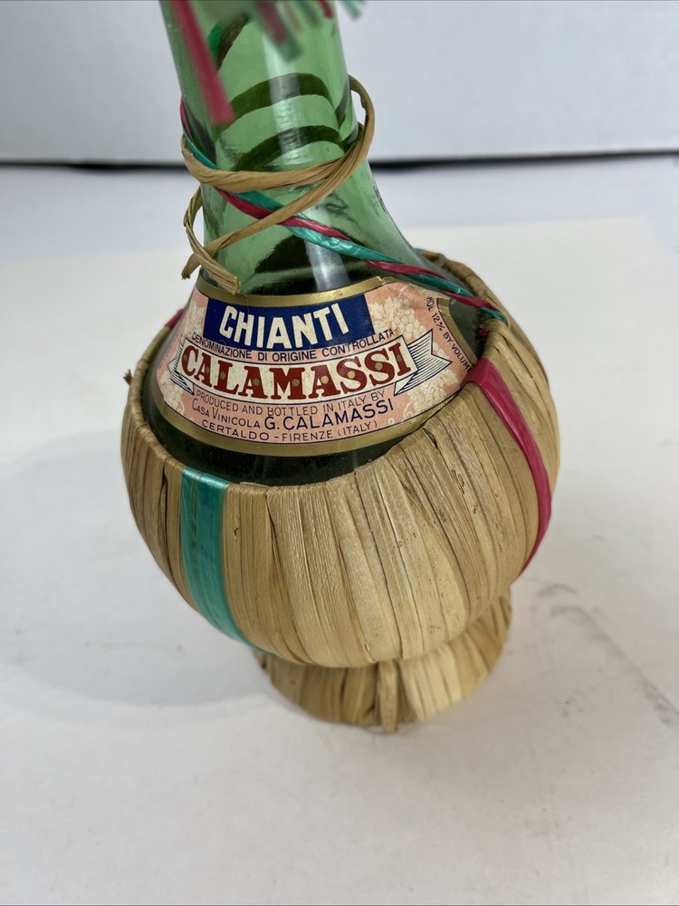 Chianti Calamassi 20” High Green Wine Bottle Empty S