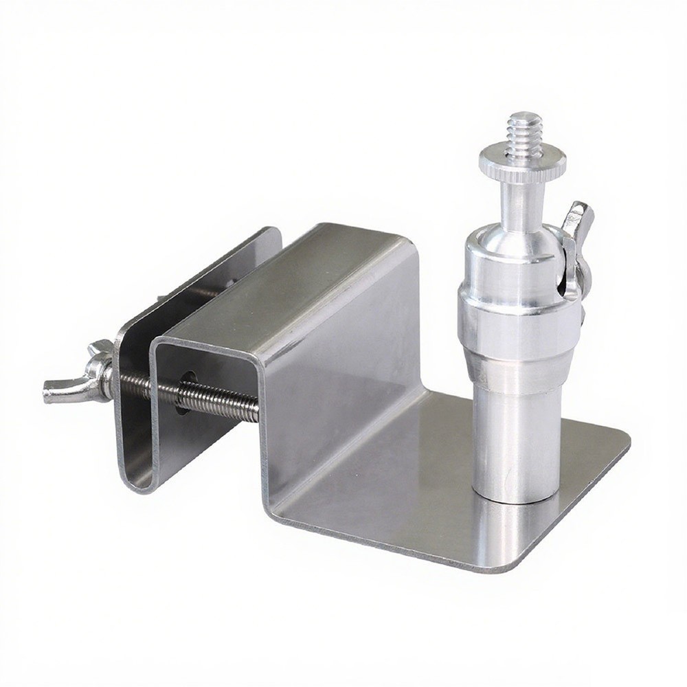 Adjustable Gutter Mount Bracket Stainless Steel for Arlo and For Eufy Devices