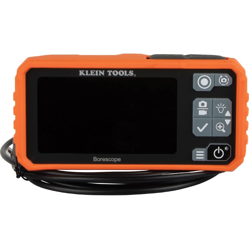 Klein Tools Borescope High Resolution 4.3 Inch Lcd Waterproof Inspection Camera