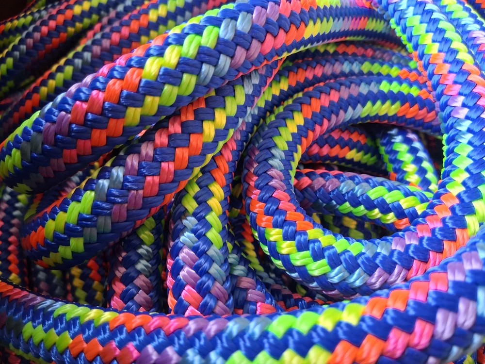 9/16 " x 200 ft. Double Braid-Yacht Braid Polyester Rope . Maritime Rainbow Co.