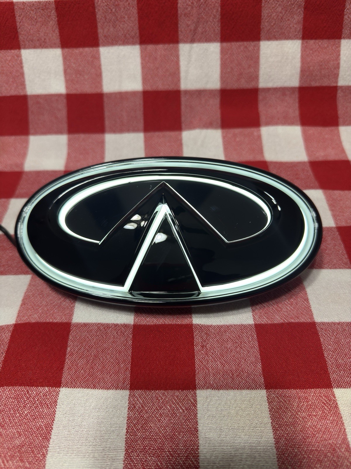 ✅2018-2024 INFINITI Q50 LED EMBLEM GLOSS BLACK ✅