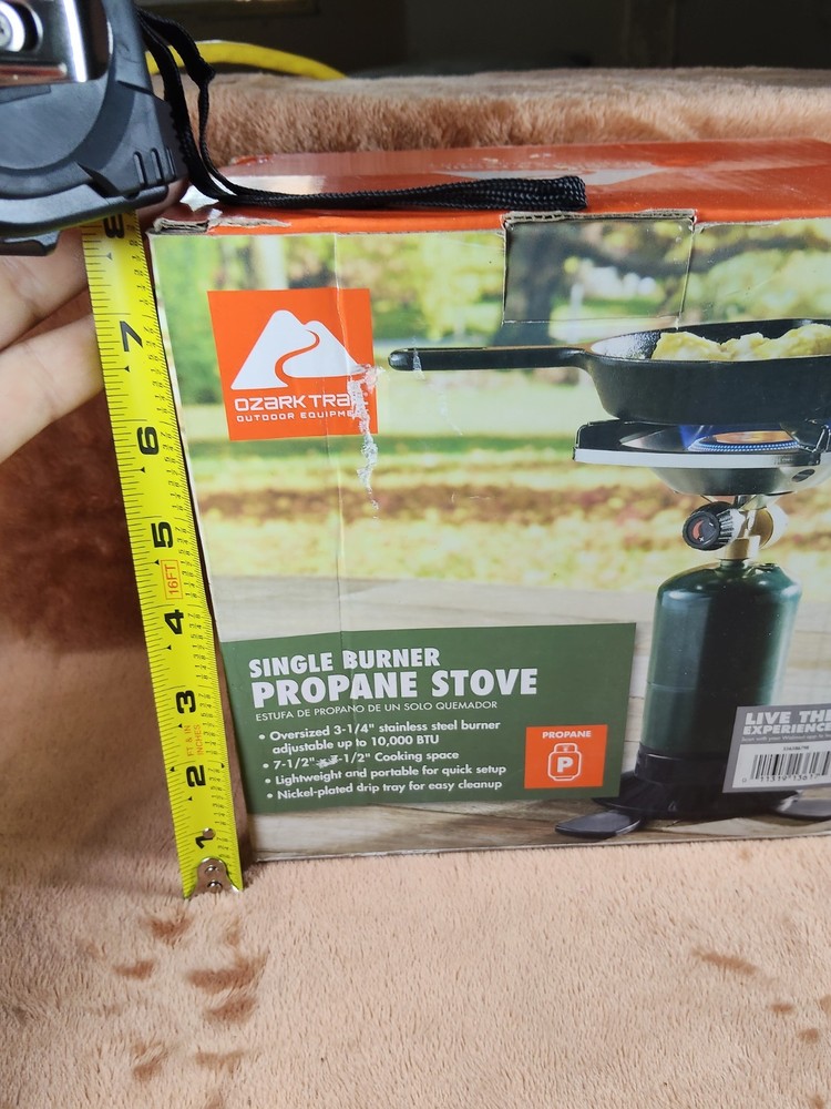 Ozark Trail Single Burner Backpacking Propane Stove