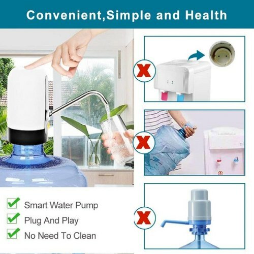 Water Bottle Switch Pump Electric Automatic Universal Dispenser 5 Gallon USB
