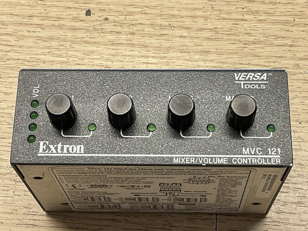 Extron MVC 121 Mixer/Volume Controller/versa Tools / FRA640