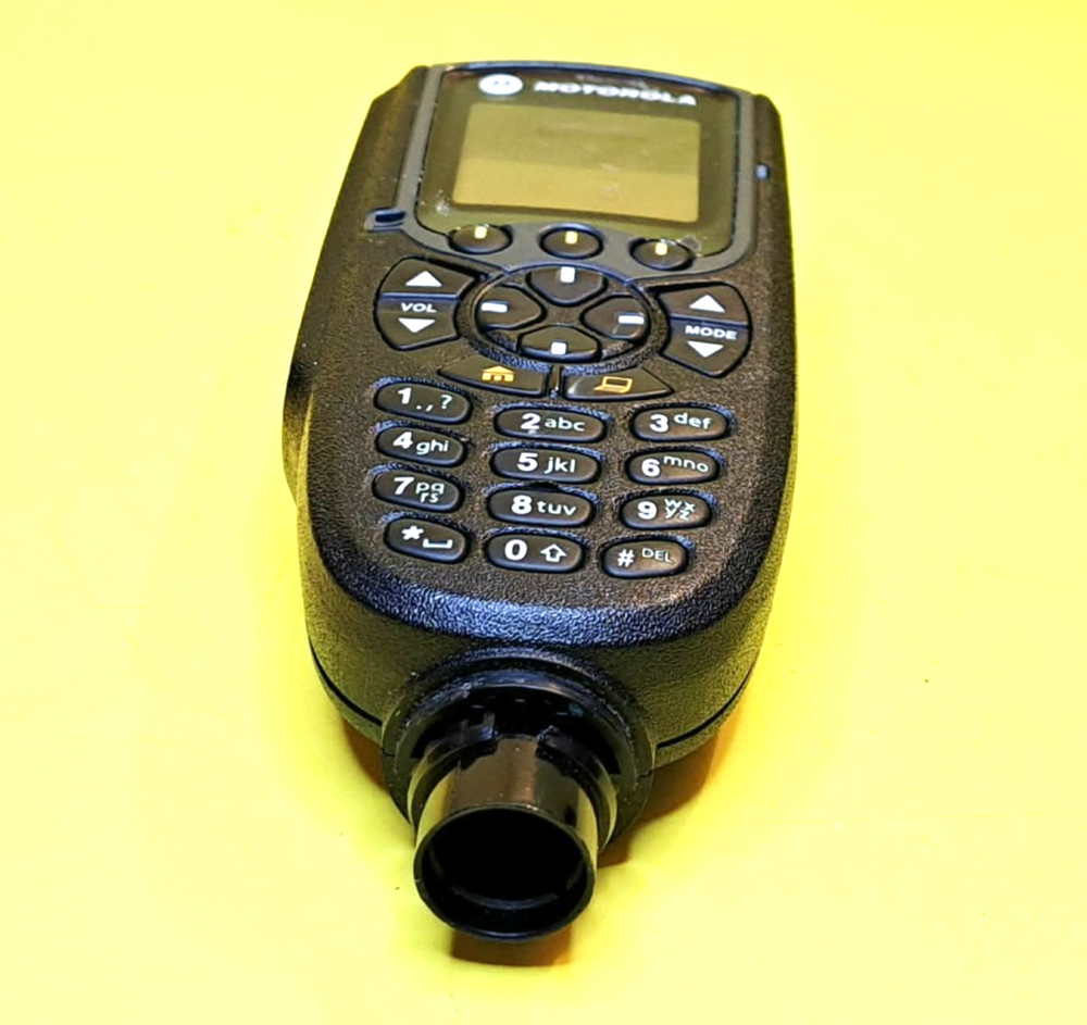 ⚡UNTESTED+MISSING SIDE BUTTONS⚡MOTOROLA PMUN1034B O3 HANDHELD CONTROL HEAD HHCH
