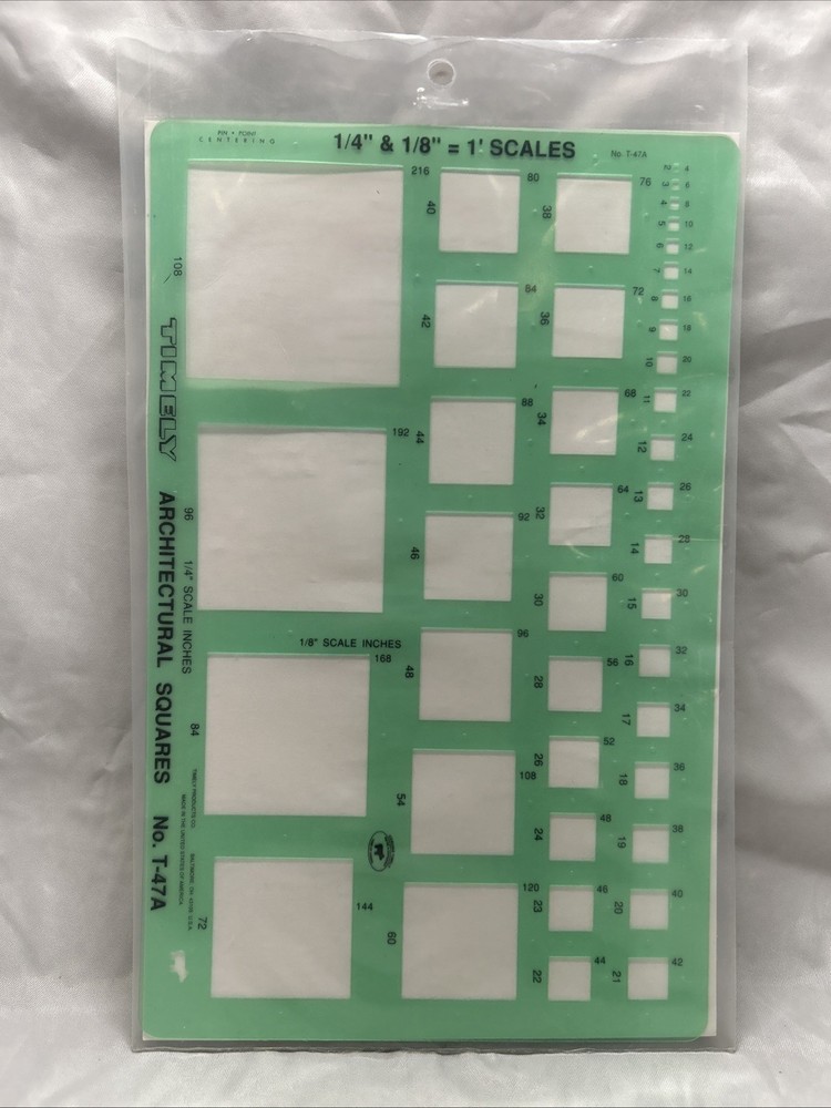 Timely Architectural Squares No. T-47A