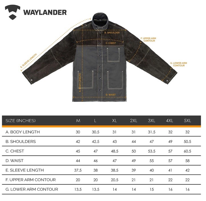 DURIN Leather Welding Jacket | Split Cowhide Leather Shoulders Size Small NEW