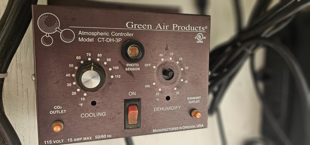 GreenAir CTDH3P Atmospheric Controller-Excellent Working Condition
