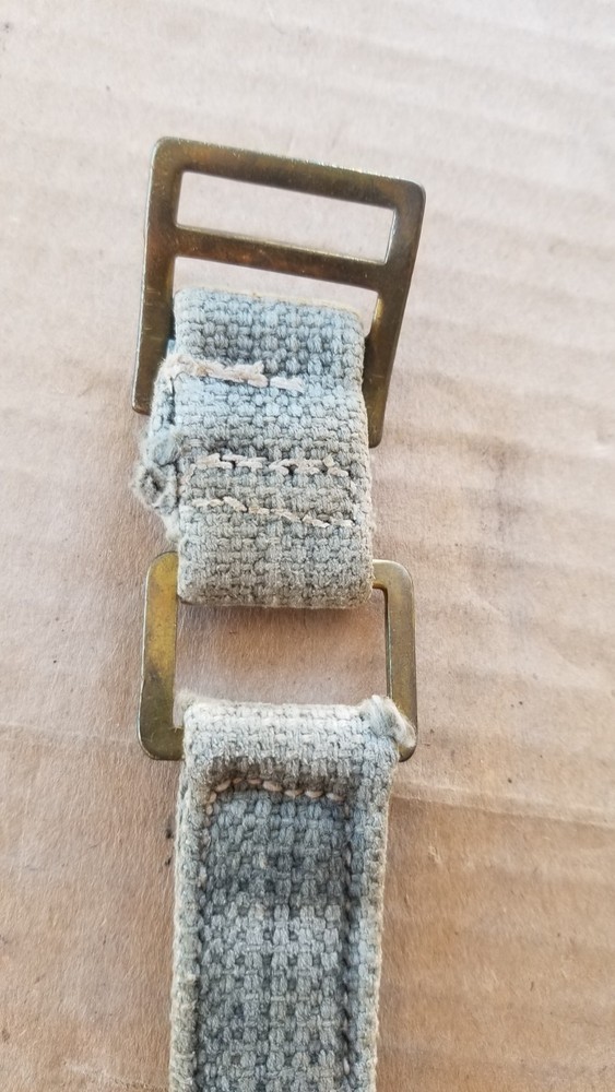 British Army Pattern 37 Web Brace Adapter & Ammo Pouch Original WW2