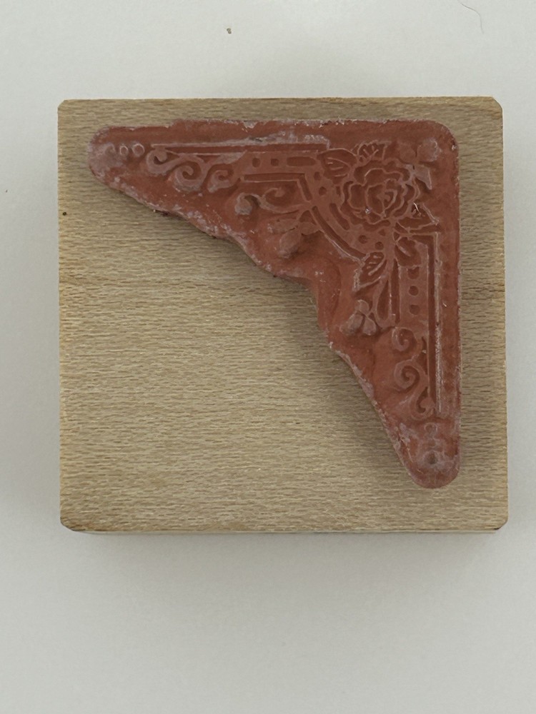 PSX B-027 Rose Border Rubber Stamp