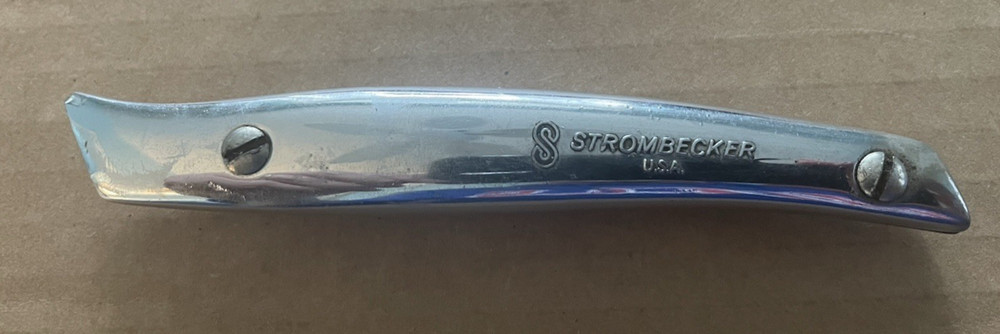 Vintage STROMBECKER USA Razor Blade Knife Handle