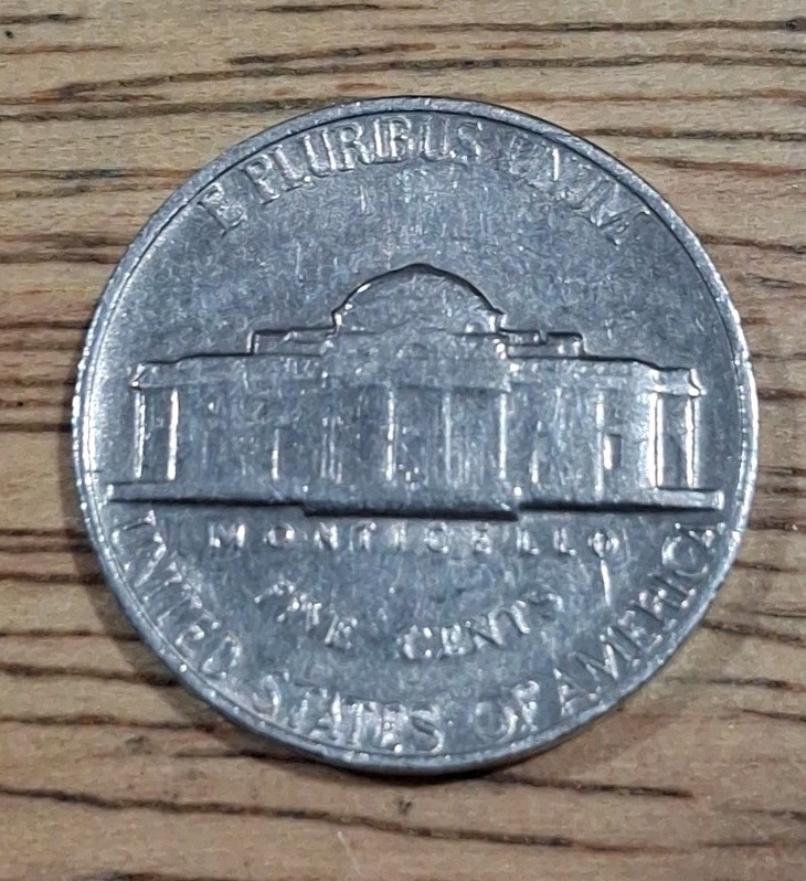 1964 5C Jefferson Nickel