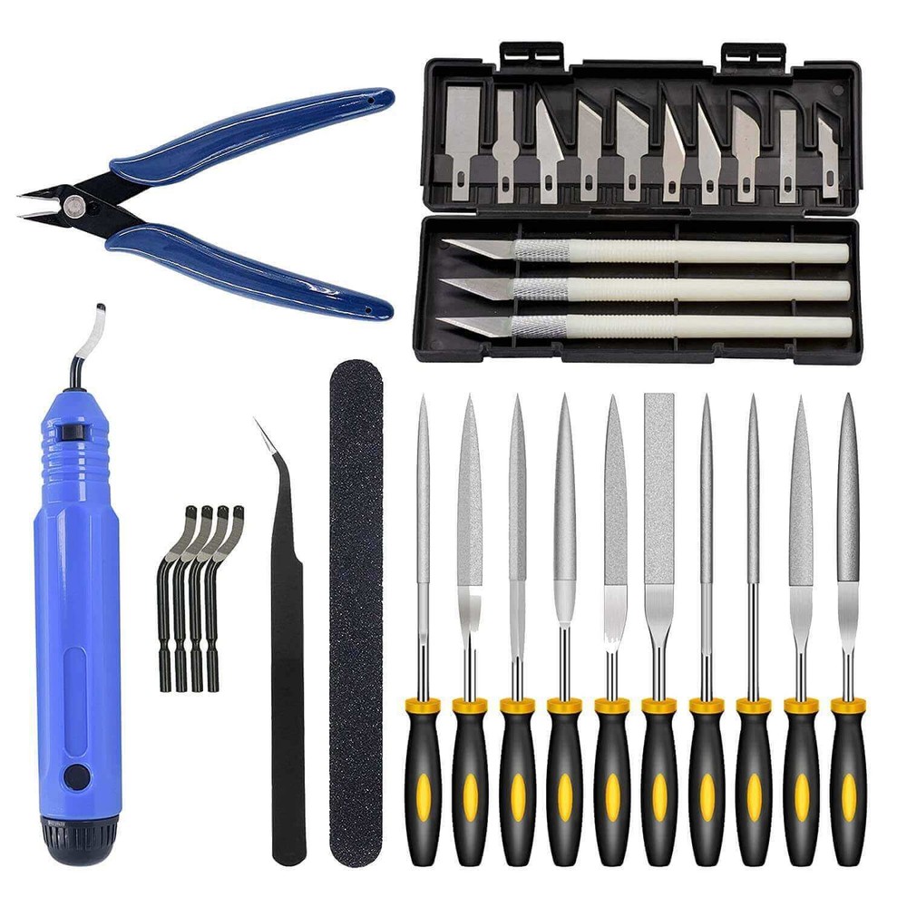 32 Piece 3D Print Tool Kit Includes Debur Tool