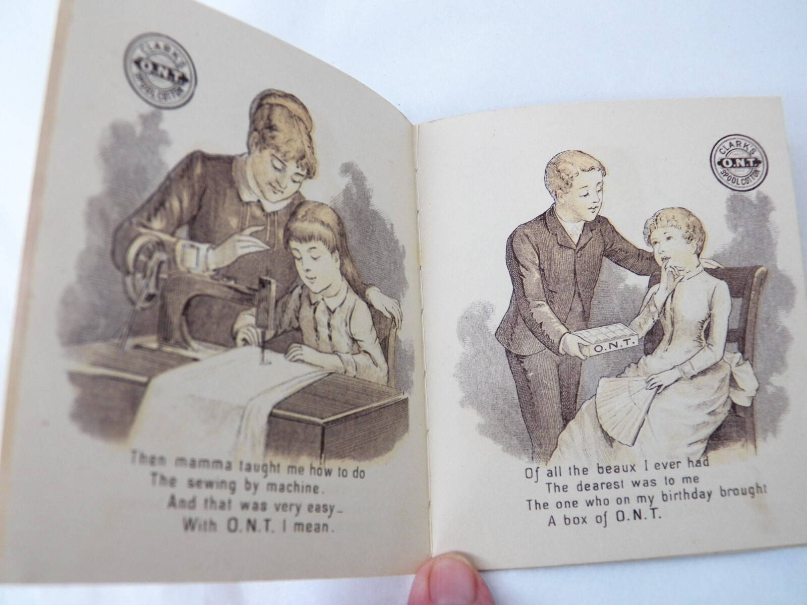 O.N.T ADVERTISING PAMPHLET, GRANDMOTHER'S STORY