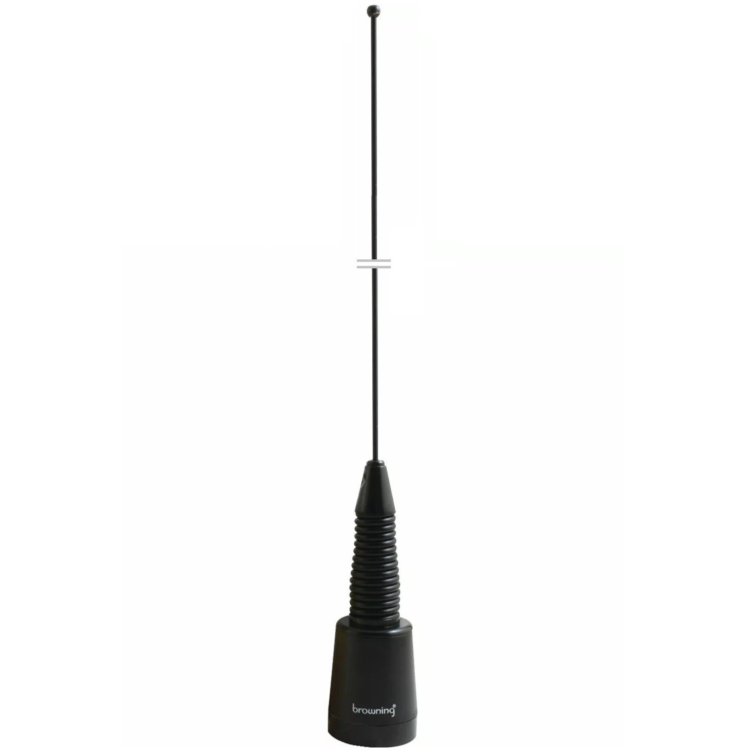 Mobile Radio Antenna Black VHF 139-174 MHz With Spring NMO 3 dBd Gain BR150BS
