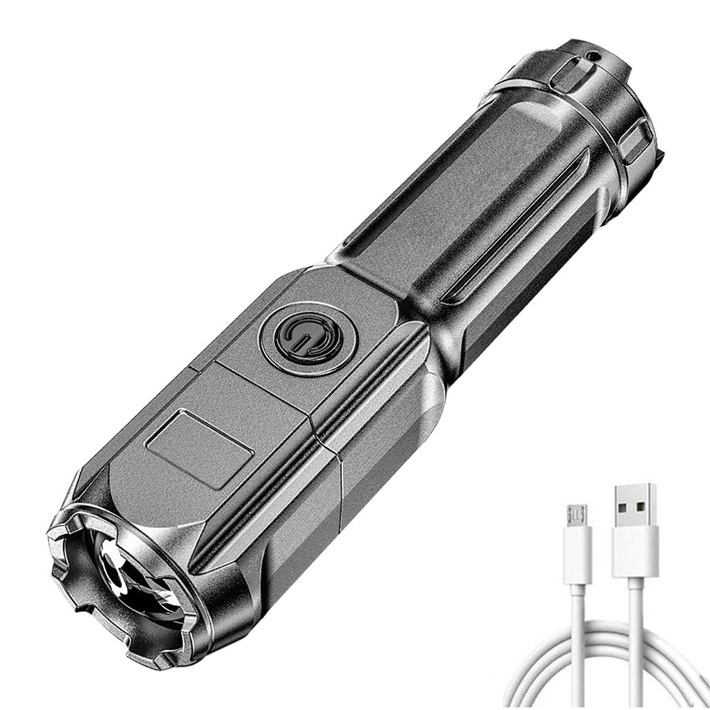 Led Flashlight Waterproof Rechargeable Tactical Handheld Torch Lamp Flashlights
