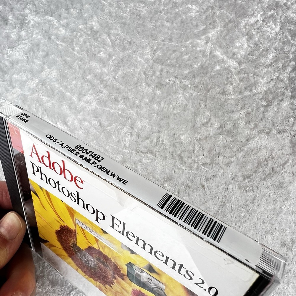 Adobe Photoshop Elements 2.0 - PC/Mac - 49230366 - New, Open Box