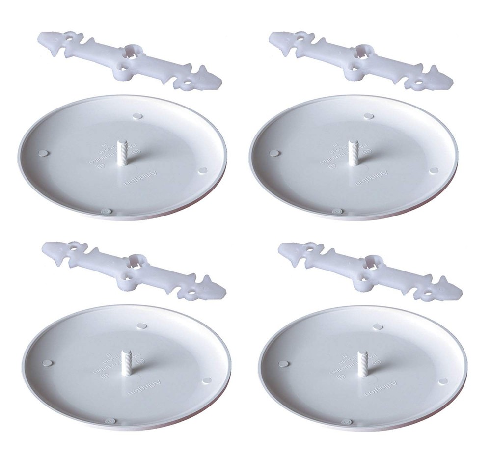 Industries CP3540-2PK Wall Plates 2-Pack White 4-Pack