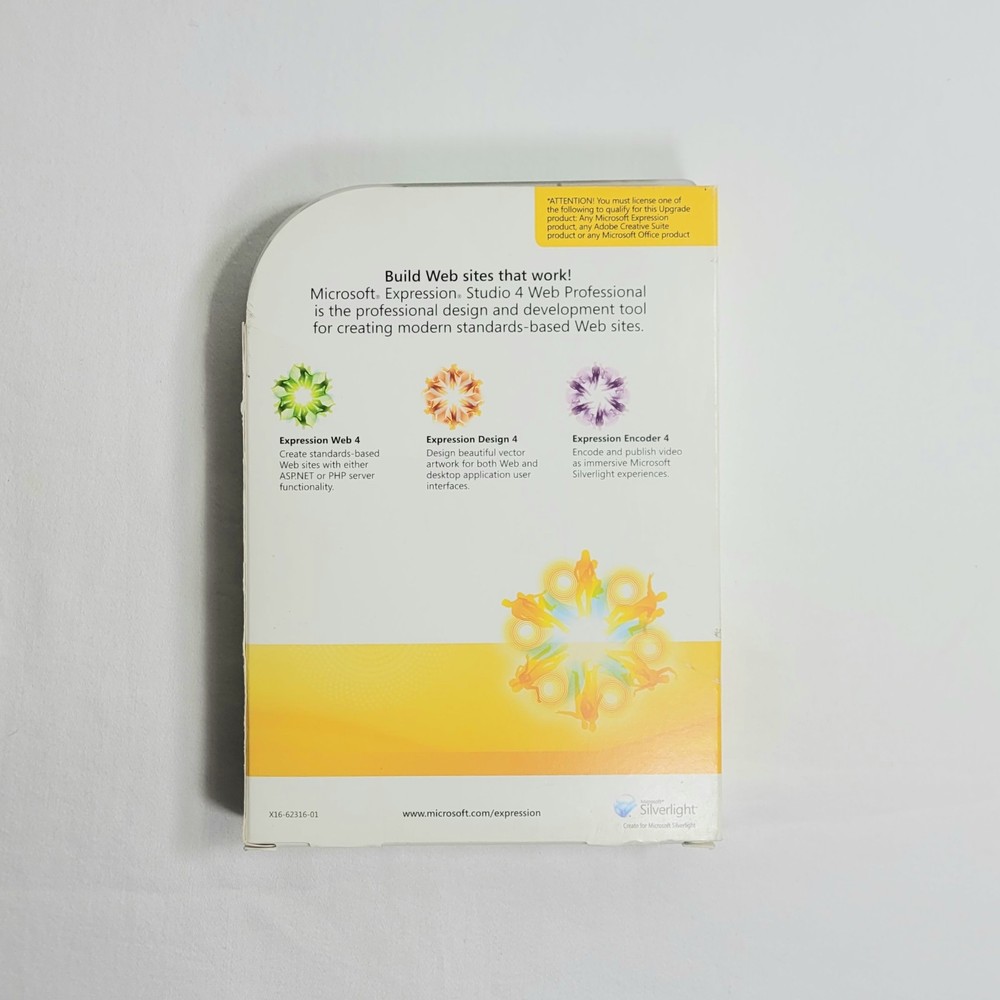 Microsoft Expression Studio 4 Web Professional Upgrade