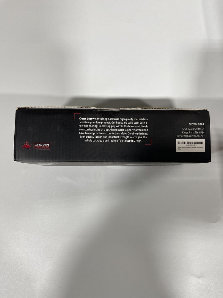 Crown Gear Power Weight Lifting Training Wrist Support Hook