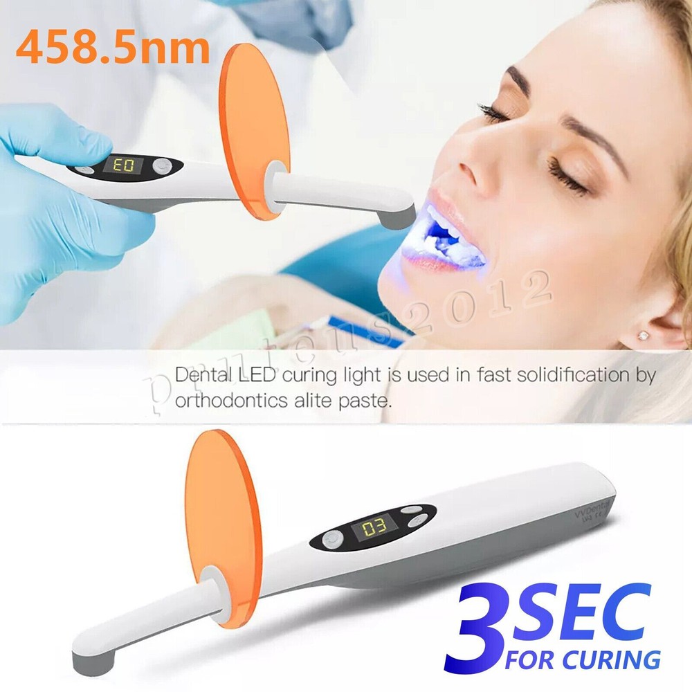 Dental Curing light LED Resin Cure Lamp Style 3 Second Curing Light USPS