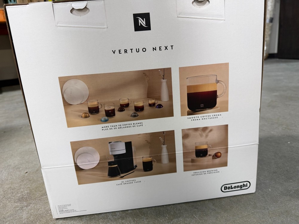 Nespresso Vertuo Next Coffee and Espresso Machine - White (ENV120W)