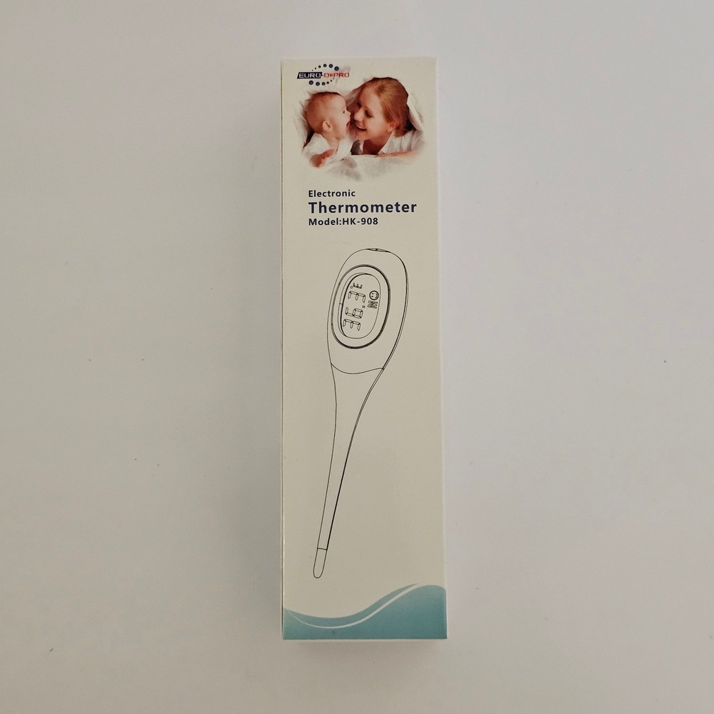 Electronic Axillary Digital Thermometer with LCD Display 3 Pack New