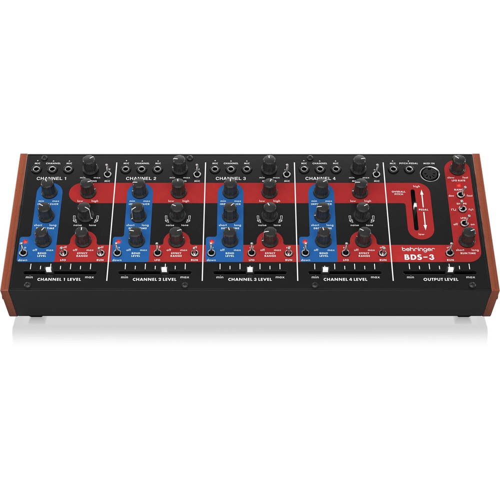 Behringer BDS-3 Classic 4-Channel Analog Drum Synthesizer SDS3