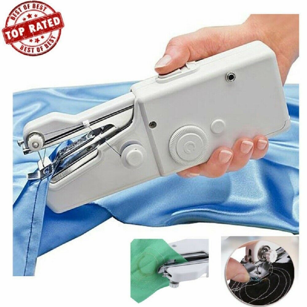 Portable Smart Mini Electric Tailor Stitch Hand-held Sewing Machine Household
